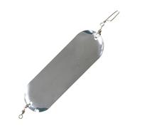 Flasher - Metal Dodger, Flash Lure, 4.5In Salmon Trolling Tool | Bright Lure with Light for Saltwater Game Fish, Freshwater Casting, Boat Gear For Lake Trout, Angler Equipment, 23g