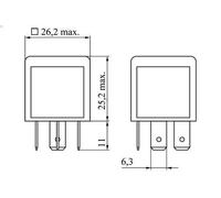 Flasher Uni for BOSCH 986 332 071 for MG ZT 2 2002-2003