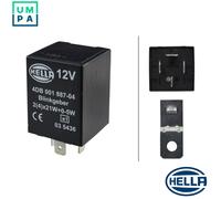 HELLA 4DB 001 887-041 Flasher Unit 12V Voltage Fits Ford Porsche Saab Volvo