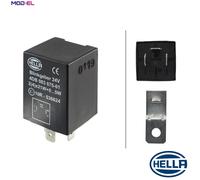 Hella Indicator Flasher Relay 4DB 003 675-011 24V 3-pin Plugged for Mercedes-Benz T2/L Van