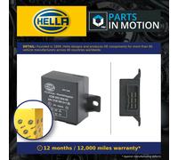 Hella Flasher Unit 4DM003944-091 - 24V 6-pin Indicator Relay (EL24V21W5W2AND1)