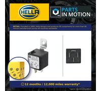 Flasher relay Electronic Plugged 4DM 003 360-021 HELLA for BMW ALFA ROMEO FORD
