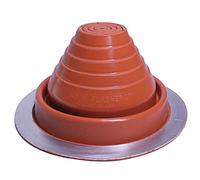 Flashers #3 Silicone High Temp Round Flexible Roof Jack Pipe Boot Metal Roofing Pipe Flashing (Pipe OD 1/4" to 5") - 100% Made in The USA