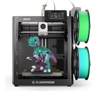 FLASHFORGE 3D Printer 5X w/4*10g HS PLA, IFS Multi-Color Printing, CoreXY 600mm/s High Speed & Precision, Auto Calibration & Vibration Compensation, 300℃ Direct Drive Extruder Unleash Your Creativity