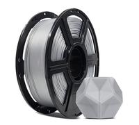 FLASHFORGE 3D Printer Filament, PLA PRO Filament 1.75mm, 1KG Spool (2.2lbs), Dimensional Accuracy +/- 0.02mm for FDM 3D Printers, Better Tenacity & No Knotting (Silver)