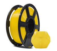 FLASHFORGE 3D Printer Filament, PLA PRO Filament 1.75mm, 1KG Spool (2.2lbs), Dimensional Accuracy +/- 0.02mm for FDM 3D Printers, Better Tenacity & No Knotting (Yellow)