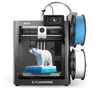 FLASHFORGE AD5X 3D Printer,Multi-Color 3D Printer with IFS,Fully Auto Leveling FDM 3D Printer with Max 600mm/s High Speed Printing and Max 300°C Nozzle,Large Printing Size 220 * 220 * 220mm (AD5X)