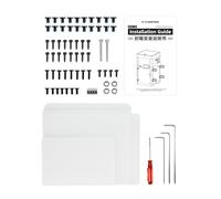 FLASHFORGE AD5X 3D Printer Upgrade Kit Enclosure Module, Constant Temperature Improved Surface Quality, Support Filaments Require High-Temp Like ABS/ASA and Block Odors