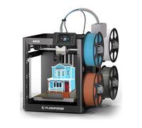 FLASHFORGE AD5X Multi-Color 3D Printer 4 Colors with IFS, Fully Auto Leveling FDM 3D Printer with Max 600mm/s High Speed Printing and Max 300°C Nozzle, Large Printing Size 220 * 220 * 220mm