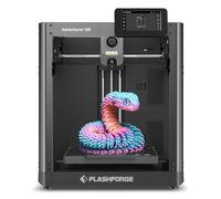FLASHFORGE Adventurer 5M 3D Printer with Fully Auto Leveling, Max 600mm/s High Speed Printing, 280°C Direct Extruder with 3S Detachable Nozzle, Core XY All Metal Structure, Print Size 220x220x220mm