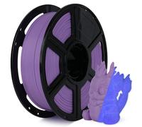 FLASHFORGE Glow-in-the-Dark Rapid PLA Filament 1.75 mm, High Flow Fast 3D Printer Filament Bright Purple Max 500 mm/s Printing, High Brightness and Long-Lasting Luminous Effect