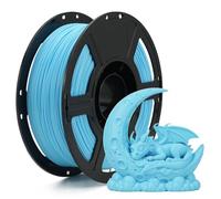 FLASHFORGE High Speed PL 3D Printer Filament Ice Blue, Enhanced Melt Flow for Faster, Smoother Prints, 500mm/s Rapid Printing, Feature Sleek Matte Finish, Rich and Solid Color