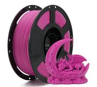 FLASHFORGE High Speed PL 3D Printer Filament Magenta, Enhanced Melt Flow for Faster, Smoother Prints, 500mm/s Rapid Printing, Feature Sleek Matte Finish, Rich and Solid Color