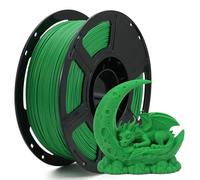 FLASHFORGE High Speed PL 3D Printer Filament Pure Green, Enhanced Melt Flow for Faster, Smoother Prints, 500mm/s Rapid Printing, Feature Sleek Matte Finish, Rich and Solid Color