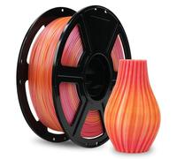 FLASHFORGE High Speed PLA Filament 1.75mm, 500mm/s High Speed Printing, Rapid 3D Printer Filament Tough and High Flow for Fast Printing,1kg (Multicolor Gradient, Yellow & Pink)