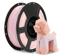 FLASHFORGE High Speed PLA Matte Filament 1.75mm,500mm/s High Speed Printing,Rapid 3D Printer Filament Tough and High Flow for Fast Printing,1kg (Dawn Shell,Aqua & Light Purple)