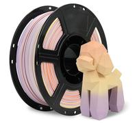 FLASHFORGE High Speed PLA Matte Filament 1.75mm,500mm/s High Speed Printing,Rapid 3D Printer Filament Tough and High Flow for Fast Printing,1kg (Dusk Fantasy,Orange & Yellow & Purple)