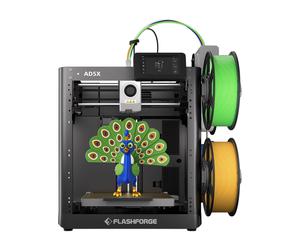 FlashForge × JOYBUY AD5X Multicolour 3D Printer with High-Speed Printing 600 mm/s, 300 °C Hotend, Automatic Levelling and Flexible PEI Plate in 220*220*220 mm Installation Space