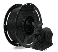 FLASHFORGE Rapid PLA Matte Filament 1.75mm, High Flow Speedy 3D Printer Filament, Max 500m/s High Speed Printing, Easy to Remove Support & Non-Glossy Appearance (Black)