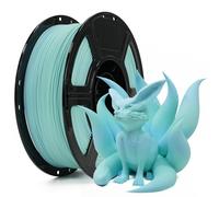 FLASHFORGE Rapid PLA Matte Gradient Filament 1.75mm Blue & Green, Transform Colors Smoothly & Fast, High Flow Speedy 3D Printer Filament, Easy to Remove Support & Non-Glossy Appearance (Sea Salt)