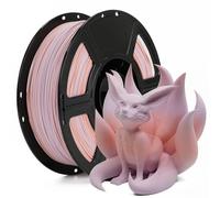 FLASHFORGE Rapid PLA Matte Gradient Filament 1.75mm Pink & Purple, Transform Colors Smoothly & Fast, High Flow Speedy 3D Printer Filament, Easy to Remove Support & Non-Glossy Appearance (Dawn Shell)
