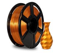 Flashforge Silk PLA Filament 1.75mm, 1KG/2.2lbs PLA 3D Printer Filament for 3D Printer, Copper
