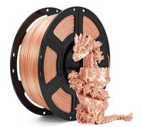 FLASHFORGE Silk+ PLA Filament 1.75mm Skin, Silky Texture 3D Printing Filament, Enhanced Layer Adhesion with Stunning Surface Finish; Chrome-Like Brilliance and Silk-Smooth Perfection