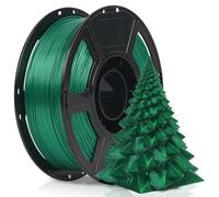 FLASHFORGE Xmas Series Rapid PLA Filament Aurora Green, High Flow Speedy 3D Printer Filament Max 500mm/s High-Speed Printing, Radiated Unparalleled Brilliance, Twinkling and Ultra-Smooth Finish