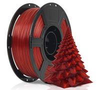 FLASHFORGE Xmas Series Rapid PLA Filament Aurora Red, High Flow Speedy 3D Printer Filament Max 500mm/s High-Speed Printing, Radiated Unparalleled Brilliance, Twinkling and Ultra-Smooth Finish