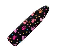 Flashideas Dog Paw Prints Ironing Board Cover and Pad- 52" x 13" Iron Board Cover Fits Standard Size, Iron Board Cover Accessories