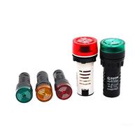 Flashing Buzzer Alarm AD1616SM at 3 Volts Effective for Electric Power, Telecommunications, and More (Red DC24V)
