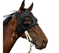Flashing Eyes - Elastic Eye Covers 60 x 35 cm | Breathable Polyester PU Blinds, Windproof, Sandproof | Fly for Equestrian Competitions, Training