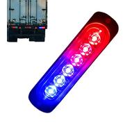 Flashing Lights for Vehicles | Bright 6-LED Strobe Light,Auto Supplies For Emergency Work Highway Motorcycles Personal Motorcycles Snow Plow Ambulance Camper