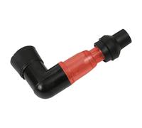 Flashing Spark Plug - 90 Degree Cap, Ignition Resistor Boot | Best Motorcycle Engine Socket Protector, Voltage Stabilizing Cover for Off-Rooad Bikes Dirt Racing Motorcycles Electrical Setup