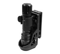Flashlight Case: Rotating Flashlight Case, Quick Release Stand, Side Lock Function, Portable Light Carrying Bag | Handy Equipment For Belt Flashlights Patrol A