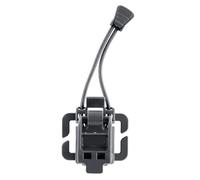 Flashlight Clip Mount - Multipurpose Backpack Clips | Engineering Shovel and Ice Axe Clip, Hiking Accessories for Outdoor Adventures and Gear, Black, Consulte la descripción, See description