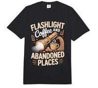 Flashlight Coffee Abandoned Places Comfort Colors Adult Heavyweight T-Shirt