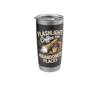 Flashlight Coffee Abandoned Places Stainless Steel Insulated Tumbler