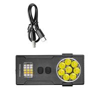 Flashlight Double Light Modes 1000LM USB C Rechargeable Portable Work Light for Camping Repairs Flashlight