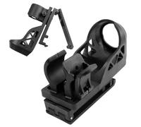 Flashlight Holder - 360 Degree Rotatable Torch Holster, Portable Carry Case | Quick Release Design with Side Lock System, Belt Mount for Flashlight, Convenient Hands Free Accessory