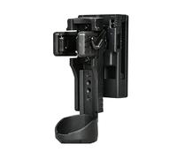 Flashlight Holder for Belt, Service Belt with Flashlight Holder - Rotating Flashlight Belt Holder, Portable Flashlight Holster, Flashlight Case for Guard