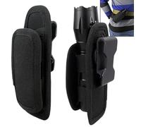 Flashlight Holder for Vest - Law Enforcement Torch Case - with 360 Degree Rotation Buckle for Universal Cover for Women and Men, Auto Repair, Rand