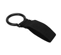 Flashlight Holder Nylon Flashlight Metal Ring Support Detachable Outdoor Torch Ring Holder Be Connected to The Vest All Molle Systems and Belts to Use for Camping