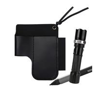 Flashlight Holder | Retro Leather Multi-Purpose Bag, for Storage Cabinet, Work Tools, for Pen Cutter Torch DIY Construction Plumbing Wood Working Harvesting