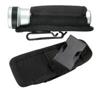 Flashlight Holster for Duty Belt, Belt Flashlight Holder, with 360-degree Rotation Buckle Torch Lamp Cover for Women Men Car Repair Backpacking Camping