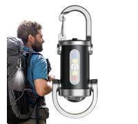 Flashlight Keychain - Portable Keyring Torch, Rechargeable Waterproof | Dustproof Compact Light For Camping, Hiking, Travel, Home Use, Car Maintenance, Outdoor Adventure, Long-Run Time, Quick Charging