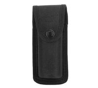 Flashlight Pouch Holder Nylon Portable Torch Flashlight Carry Case for Outdoor Camping Lighting Durable Secure Tail Closure Compact Design