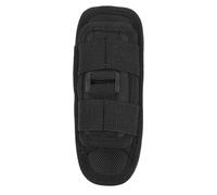 Flashlight Pouch with 360 Degree Rotating Belt Clip Nylon Black