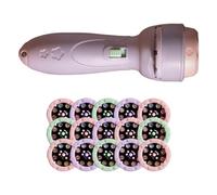 Flashlight Projector for - Abs and Electronic Components 120 Patterns Flashlight Toy, Preschool Learning Toys Fine Motor Torch Light Cartoon