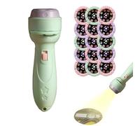 Flashlight Projector for - Abs and Electronic Components 120 Patterns Flashlight Toy, Preschool Learning Toys Fine Motor Torch Light Cartoon